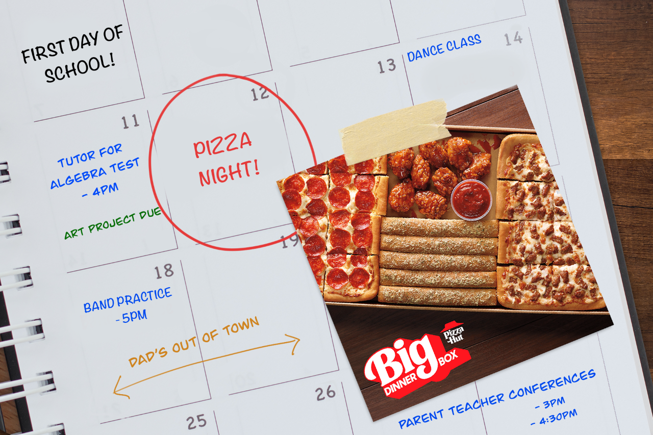 The Big Dinner Box From Pizza Hut Returns Just in Time For Back-To-School  Season - Hut Life - Official Pizza Hut Blog